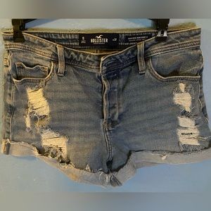Hollister size 11 high rise mom short 3” vintage stretch worn once